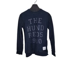The Hundreds Sweatshirt Mens S Black Crewneck Pockets